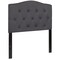 Flash Furniture Cambridge Headboard, Twin Size, Gray Fbrc HG-HB1708-T-DG-GG - alternate 4